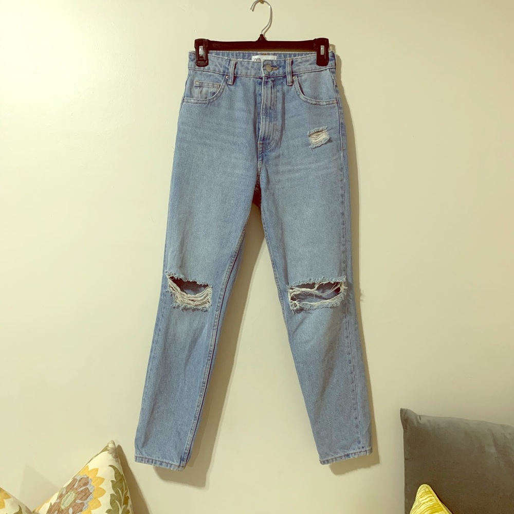 Zara High Waist Jeans